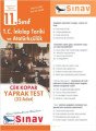 Sınav 11.Sınıf T.C.İnkılap Tarihi Ve Atatürkçülük Yaprak Test (32 Test)