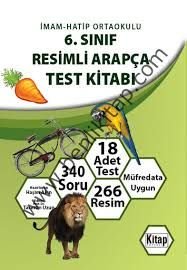 6. Sınıf Resimli Arapça Test Kitabı