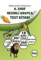 6. Sınıf Resimli Arapça Test Kitabı