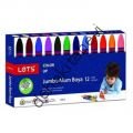 Lets 12 Renk Jumbo Mum Boya