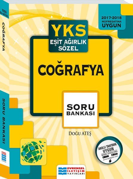 Evrensel İletişim YKS Eşit Ağırlık Sözel Coğrafya Soru Bankası