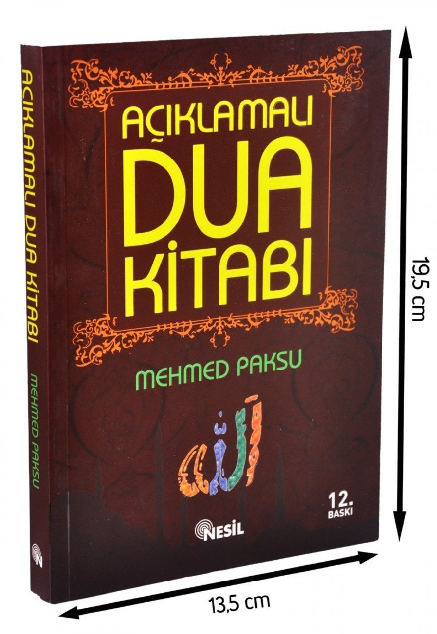 Açıklamalı Dua Kitabı, Mehmed Paksu, Nesil Yayınları