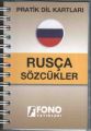 Fono Pratik Dil Kartları Rusça Sözcükler