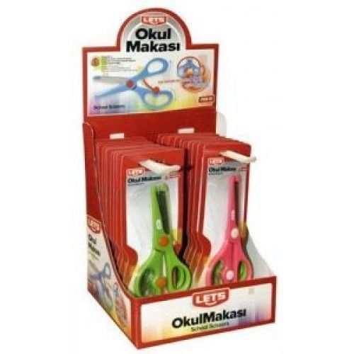 Lets FMS-10 Mandallı Öğrenci Makası