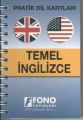 Fono Pratik Dil Kartları İngilizce Sözcükler