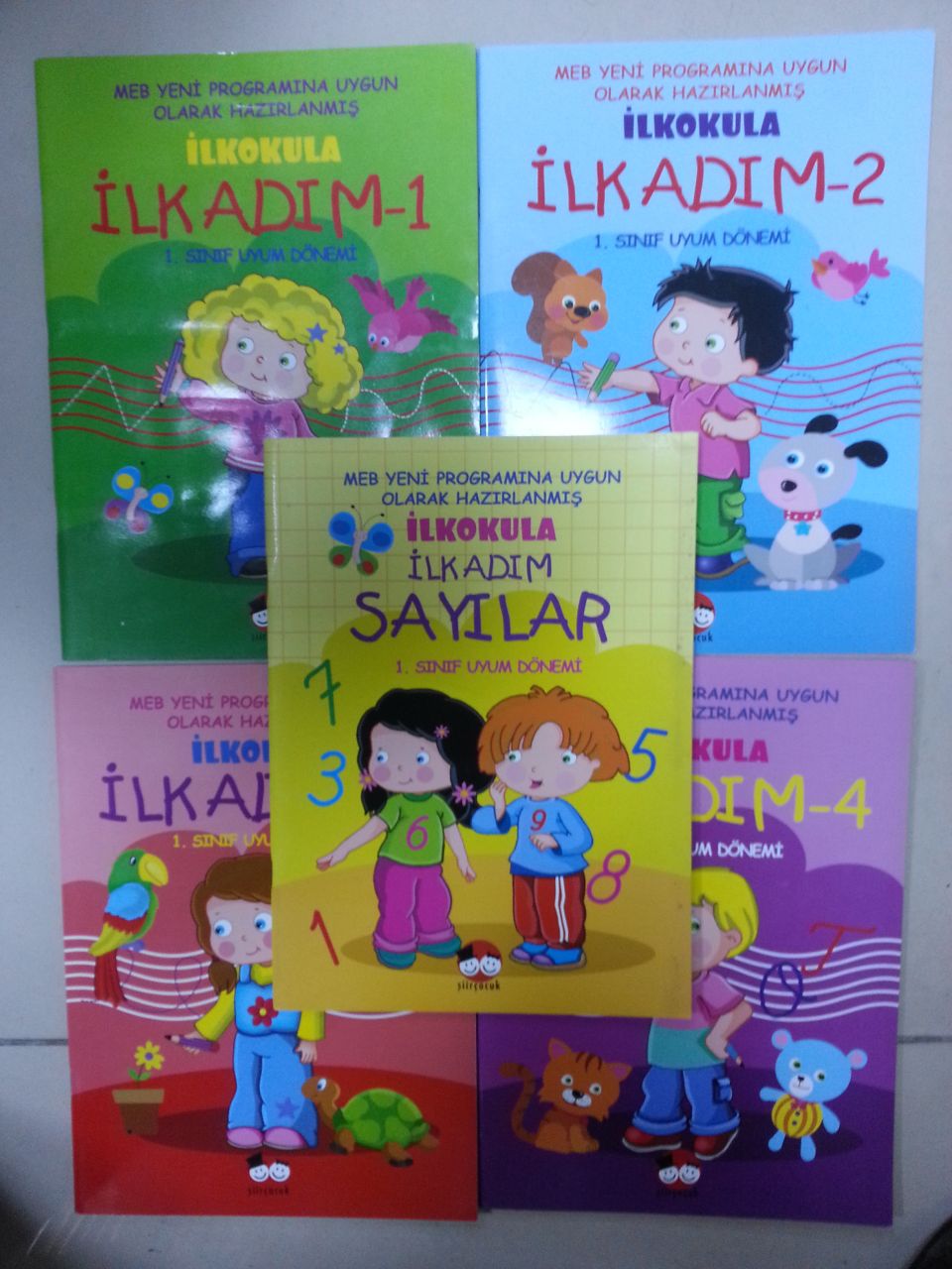 İlkokula İlk Adım Set, 5 Kitap, Şiir Çocuk