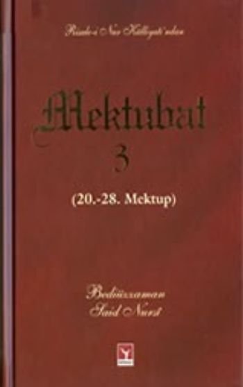 Mektubat 3;(20. - 28. Mektup), Şahdamar Yayınları