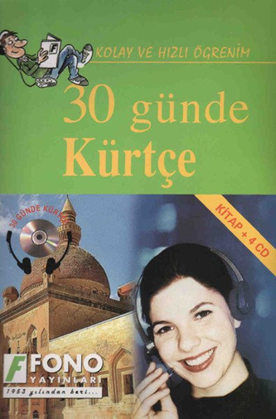 30 Günde Kürtçe (Kitap + 4 Cd), Kolektif
