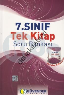 Güvender 7. Sınıf Tek Kitap Soru Bankası