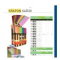 GIPTA KRAPON 50*200 CM 10 LU 10 RENK KARIŞIK