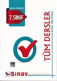 7.Sınıf-Tüm Dersler Konu Anlatımlı, Sınav Dergisi Yayınl