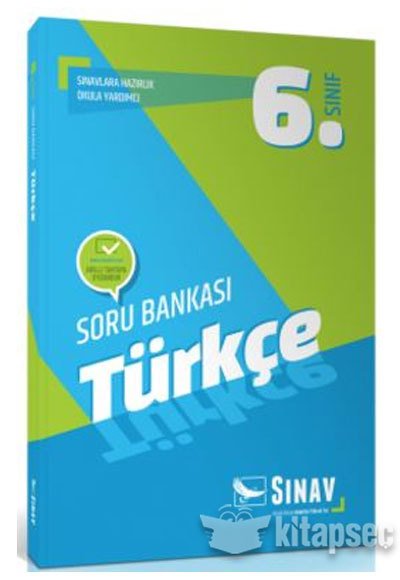 6. Sınıf Türkçe Soru Bankası Sınav Yayınları