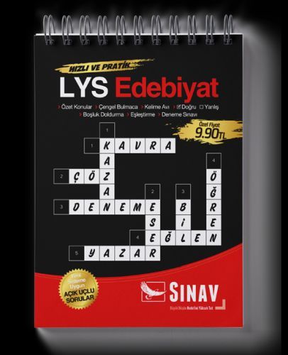 Sınav Hızlı ve Pratik LYS Edebiyat Kitabı