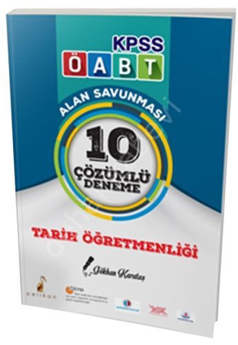 2018 ÖABT Tarih Öğretmenliği Çözümlü 10 Deneme, Pelikan Yayınevi