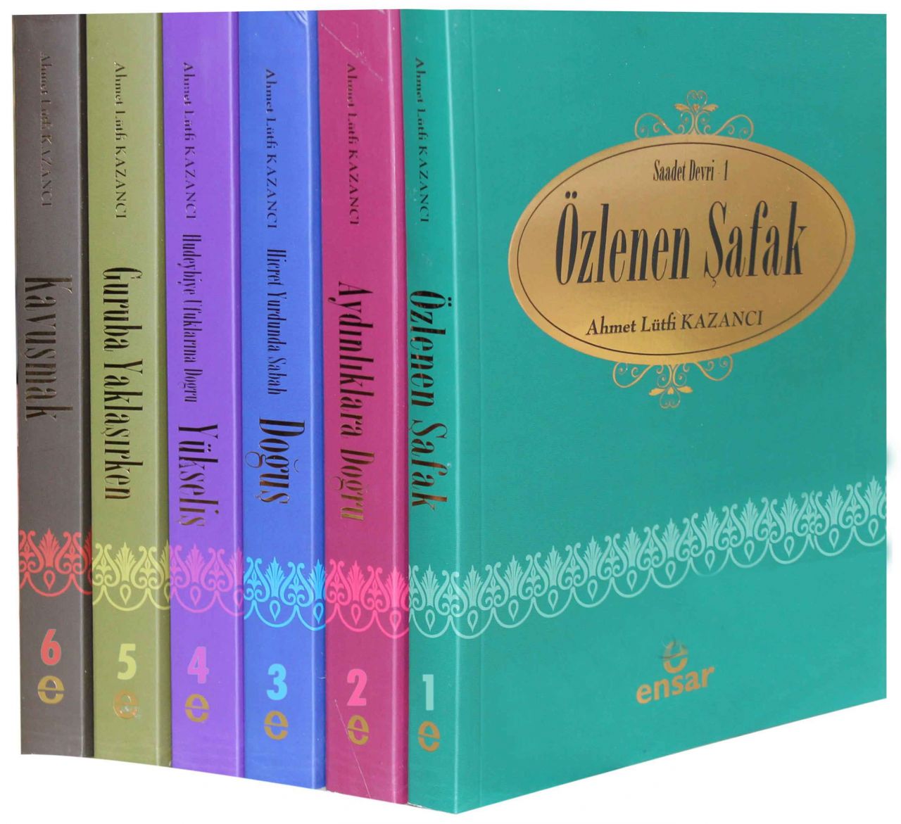 Saadet Devri Serisi - Ahmet Lütfi Kazancı, 6 Kitap Takım