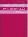 Sosyal Bilimler Sözlüğü; Arapça-Türkçe-İngilizce-Fransızca