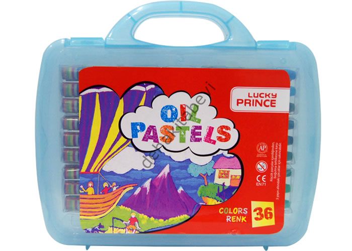 LUCKY PRİNCE Çantalı Pastel Boya 36 Lı