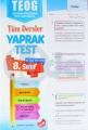 Tüm Dersler Yaprak Test-8.Sınıf, Element