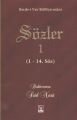 Sözler  1 (Orta Boy), Bediüzzaman Saidi Nursi, Şahdamar