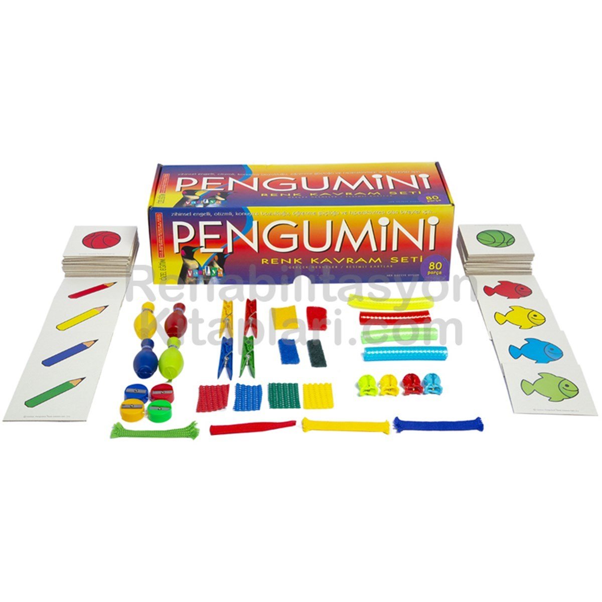 Pengumini Renk Kavram Seti 80 Parça