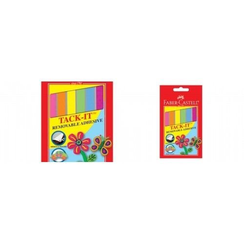 Faber-Castell Tack-it Creative 50gr. RENKLİ HAMUR YAPIŞTIRICI