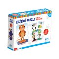 Neşeli Hayvanlar - Eğitici Puzzle, Ca
