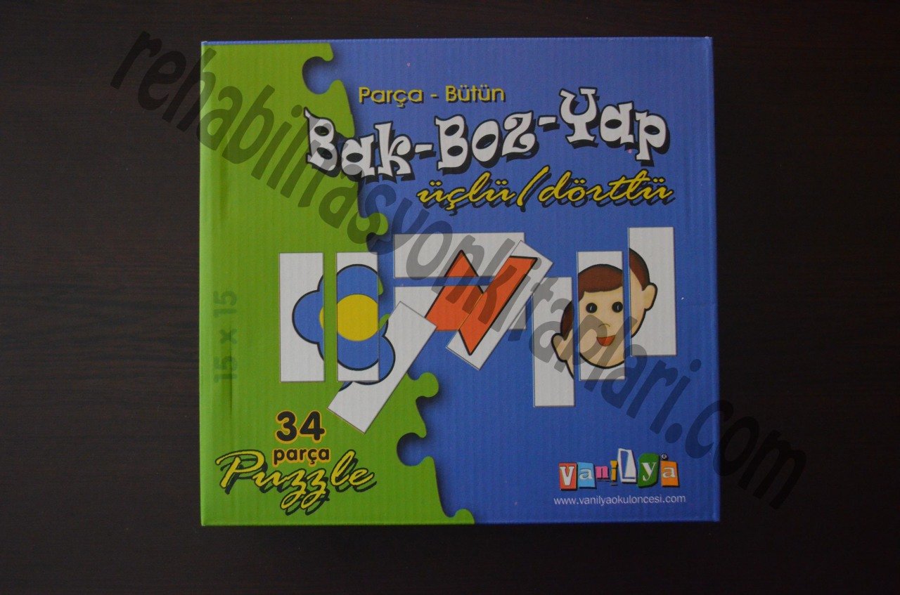 Bak-Boz-Yap-Üçlü-Dörtlü