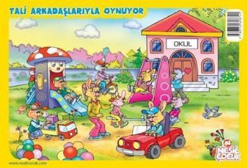 Tali Arkadaşlarıyla Oynuyor,