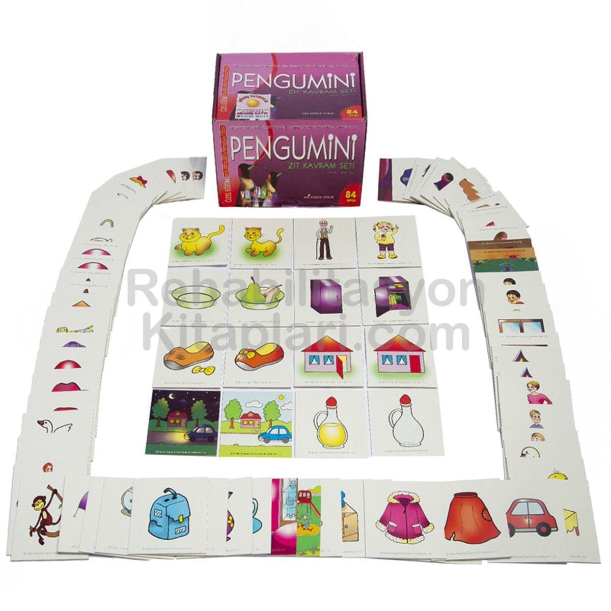 Pengumini Zıt Kavram Seti 84 parça