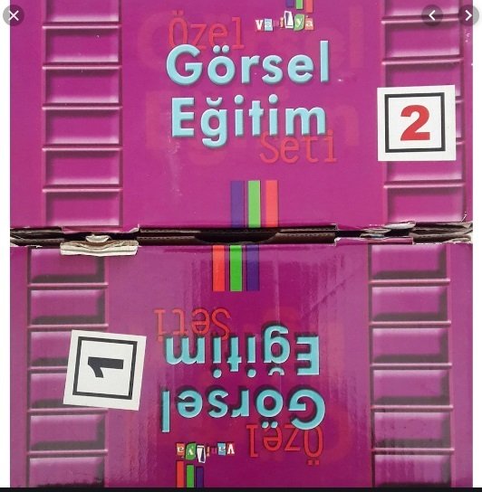 Vanilya Görsel Eğitim Seti 1-2