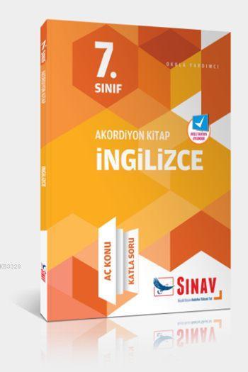 Sınav 7.Sınıf İngilizce Akordiyon Kitap