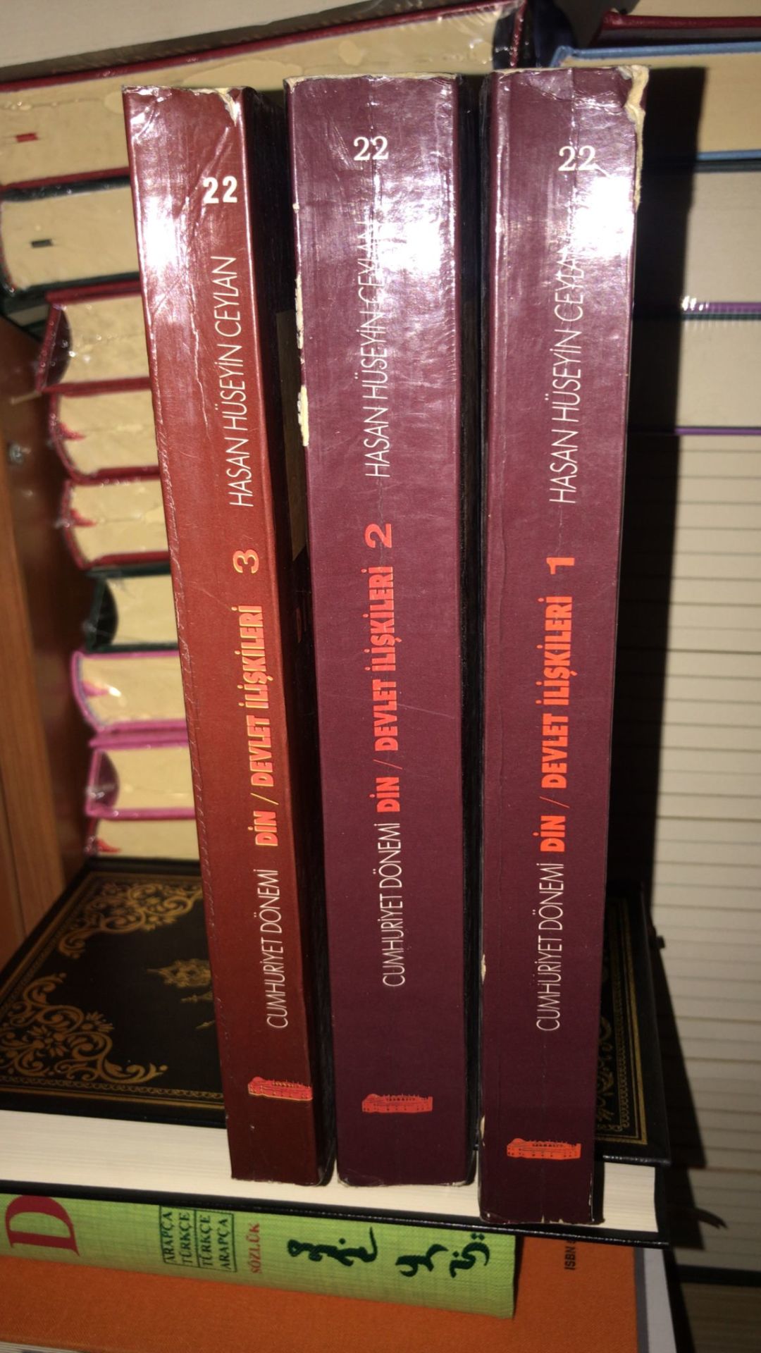 2.el, cumhuriyet dönemi din ve devlet ilişkileri, 3 cilt, hasan hüseyin ceylan