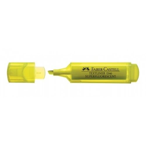 Faber-Castell Şeffaf Gövdeli Fosforlu Kalem sarı