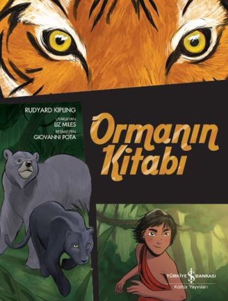 Çizgilerle Klasikler Dizisi Ormanın Kitabı, Rudyard Kipling