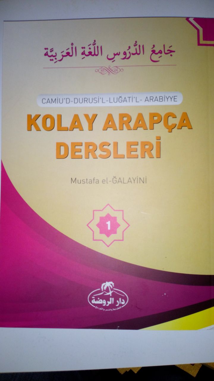 Kolay arapça Dersleri 1 (İthal Kağıt), Ravza Yayınları