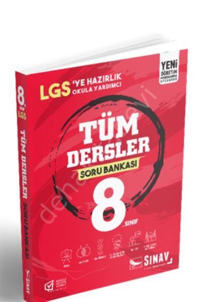 8.Sınıf-Tüm Dersler Soru Bankası, Sınav Dergisi Yayınl