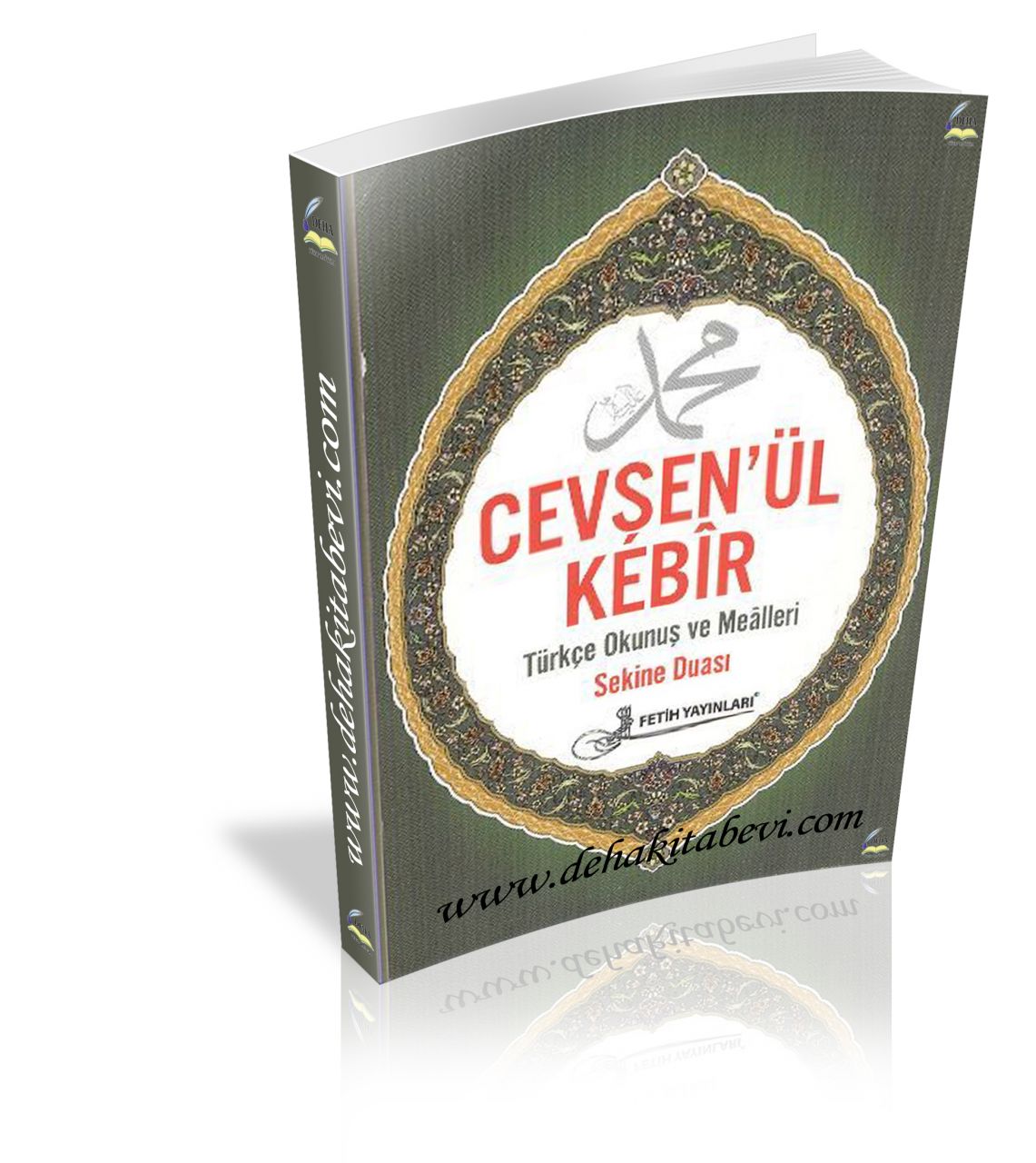 Cevşenül kebir TÜRKÇE OKUNUŞ VE MEALLERİ cep Boy -Kod : f026)