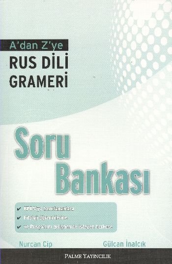 Adan Zye Rus Dili Grameri Soru Bankası - Nurcan Cip;Gülcan İnalcık