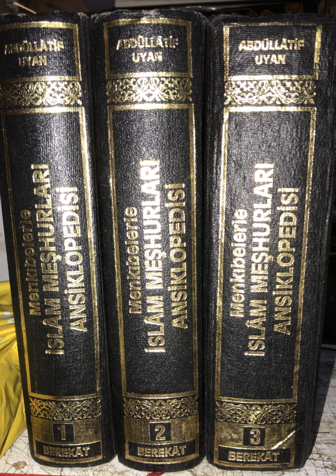 2.el, menkıbelerle islam meşhurları ansiklopedisi, 3 cilt,abdullatif uyan