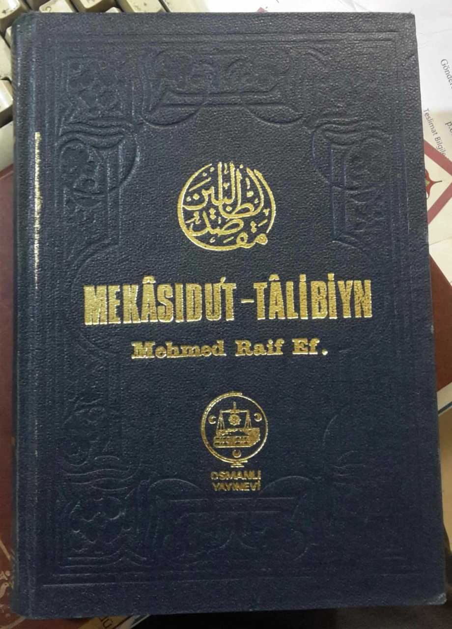 2.el, mekasıdut talibiyn mehmed raif efendi, 1979 baskı
