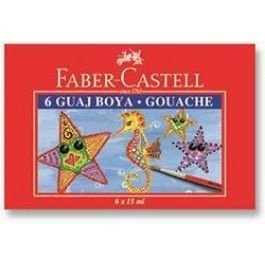 FABER-CASTELL Guaj Boya 6 Renk