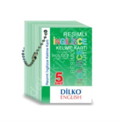 5. Sınıf Resimli İngilizce Kelime Kartı, Dilko
