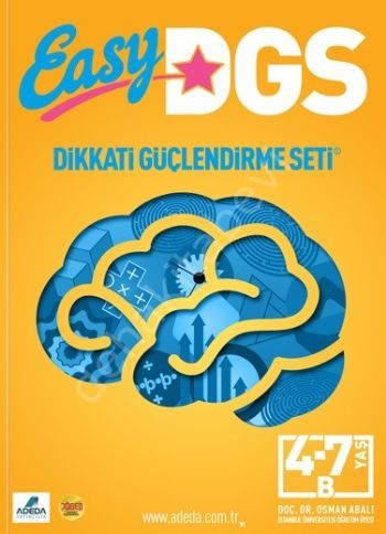 Adeda Easy DGS Dikkati Güçlendirme Seti 4/7 Yaş B, Adeda