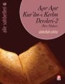 Aşır Aşır Kuran-ı Kerim Dersleri 2 Ders Notları
