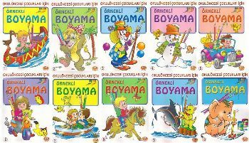 Özyürek Örnekli Boyama 10 Kitap Takım, Özyürek Yayınları