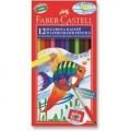 Faber-Castell Sulu Boya Kalemi 12 Renk Büyük Boy