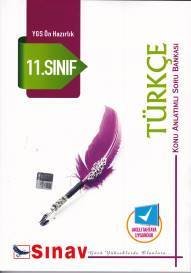 Sınav 11.Sınıf Türkçe Konu Anlatımlı Soru Bankası (Ygs Ön Hazırlık)