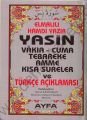 Cep Boy Yasin 5 Renk Satır Altı Mealli-Ayfa006, Ayfa Basın Yayın