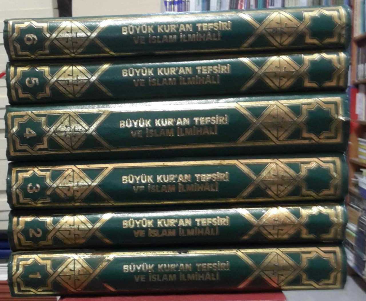 2. el, büyük kuran tefsiri ve islam ilmihali 6 cilt 1980 Baskı