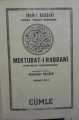 2.el, Mektubat-ı Rabbani Tam Metin 2 cilt, 1985 Baskı, Abdulkadir Akçiçek